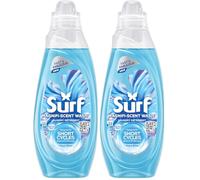 Surf Magnifi-Scent Wash Aqua Bliss Laundry Liquid For Short Cycles Fast and Fabulous Fragrance 1.08 L (40 Washes) (Pack of 2)