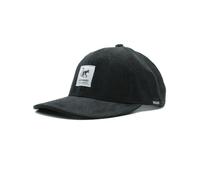 Surf Monkey Classic Cap - Unstructured Corduroy Dad Hat - Recycled Polyester Pet, Black/White, One Size