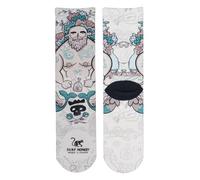 Surf Monkey Half Calf Socks, Sizes 3-7, 8-12, Sailor, L-XL