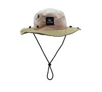 Surf Monkey Waterproof Boonie Hat with Rope for Men/Women - One Size - Recycled Polyester, Earth, One Size
