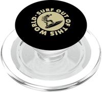 Surf Out Of This World | Surfing Surfer Surf PopSockets PopGrip for MagSafe