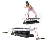 Surf & Paddle Balance Board Trainer, Indoor Surf Simulator, Surf Trainer Machine, Surf Skate, Home Gym Yoga Equipment for Core Strength Enhancement, Balance Training, and Surfing Simulation
