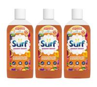 Surf Passion Bloom Concentrated Disinfectant All-Purpose Cleaner Long Lasting Fruity and Tropical Fragrance with Natural Oils Cleans Multiple Surface, 240ml (Passion Bloom, Pack of 3)