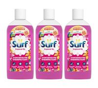 Surf Passion Bloom Concentrated Disinfectant All-Purpose Cleaner Long Lasting Fruity and Tropical Fragrance with Natural Oils Cleans Multiple Surface, 240ml (Tropical Lilly, Pack of 3)