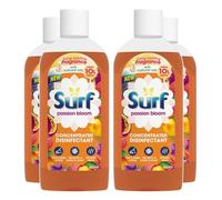 Surf Passion Bloom Concentrated Disinfectant All-Purpose Cleaner Long Lasting Fruity and Tropical Fragrance with Natural Oils Cleans Multiple Surface, 240ml (Pack of 4)