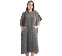 Surf Poncho - Quick Dry Fine Fiber Cape - Breathable Hooded Dressing Poncho for It,Suitable For Daily Use On Travel Gym By The Pool Hot Springs Outdoor Women And H