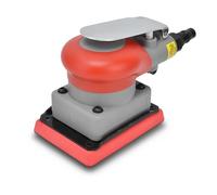 Surf Prep Sander, 75x100mm Alloy Steel Squares Air Orbital Sander Pneumatic Tool for Wood Composites Metal