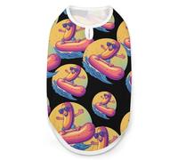 Surf Sausage Surfing Lover Cute Dog Clothes Costume Cat Pajamas Puppy Gift Pet Sweater Coat Jacket