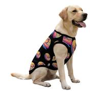 Surf Sausage Surfing Lover Dog Clothes Sleeveless Pet Vest Cute Costume Coat Tee Jacket for Large Dogs
