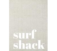 Surf Shack: Cream Linen Edition | A Coastal Coffee Table Notes Book | Lined Interior | Designed for Modern Living