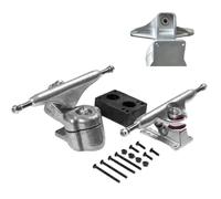 Surf Skateboard Trucks Adapter - 2Pcs Rear Trucks for YOW Meraki | Heavy Duty Aluminum Alloy Skateboard Stage Trucks, Premium Trucks Accessories for Longboards & Freestyle Skateboarding