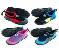 Surf State Toggle Beach Shoes, Water Shoes, Aqua Shoes Foot Protection (Red, Numeric_9)