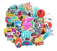 Surf Stickers Laptop Stickers Scrapbook Decals Skateboard Sticker Suitcase Sticker Cute Laptop Vinyl Sticker Campervan Decals MTB Skate Adventure