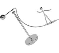 Surf Style Balancing Tumbler Toy - Metal Art Desktop Decoration, Physics Balance Swing Sculpture