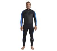 Surf suit Billabong Oscillator Natural 4/3 mm Chest Zip Bleu L Short