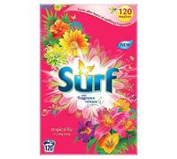 Surf Tropical Lily and Ylang Ylang Biological Cleaning Fabric Solution Washing Powder For Clothes Bulk Pack (8.4 kg)