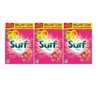 Surf Washing Powder Tropical Lily & Ylang-Ylang 23 Washes - Pack Of 3