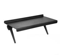 Surface-Adaptable Storage Rack for Wireless Router Set-Top Box Modem and Streaming Mounted Above Flat Panel Displays (26 * 11.5)