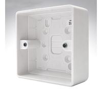 SURFACE BOX, 32MM, 1GANG K2140WHI By MK (ELECTRIC)