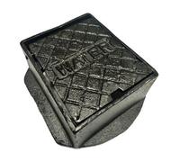 Surface Box 6" X 5" 150mm X 127mm X 75mm Stopcock Stop Tap Water Meter Inspection Cover Cast Iron Locking Surround