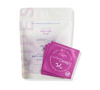 Surface Deep Deodorant Wipes, Dermatologist Developed & Patented, Anti-Odorant Body Wipes, Natural, Travel Friendly, Individually Wrapped, 30PK