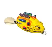 Surface Fishing Lure - Flexible, Realistic Rubber Bait, Weed Resistant Predator Lure in the Upper Water, Durable Fishing Lure for Freshwater and Saltwater | Perfect for Men, Anglers, River Lake P