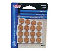 Surface Gard 24 Round Cork Pads 13mm One Colour (One Size)