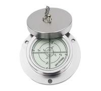 Surface Level Measurement, Round Spirit Bubble Level Engineering Vehicle Leveling Tool Clear Inside Line 90mm 100mm