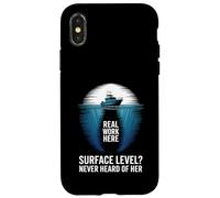 Surface Level Never Heard Of Her Oceanographer Case for iPhone X/XS