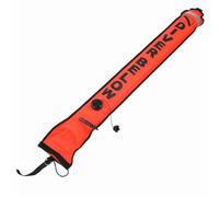 Surface Marker Buoy, 6FT High Visibility Inflatable Scuba Diving Signal Tube Safety Sausage, Diving SMB Surface Marker Buoy with Reflective Strip for Underwater Diving Snorkeling, 177*15cm/5.81*0.49ft