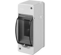 Surface-Mount Enclosure, 2-Module, With Window, IP30D 2302-01