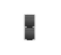 Surface mounted box double with grounding Aquant 2K 5052-10