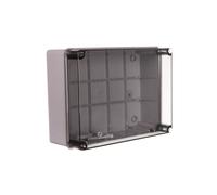 Surface Mounted Box with Transparent Lid Series 420 IP65 EC420C8