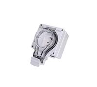 Surface-Mounted Deuchtraum Schuko Sockets 1-Way IP66 Even When Plug Is In Operation (1-Way Schuko Socket IP66)