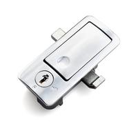 Surface-Mounted Lock, Lifting and Opening Spring Lock with Two-Way Press M1-2F-2-25(Silver)