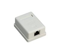 Surface Mounted Teleinformatics Socket 1xRJ45 STP Cat.6 77634