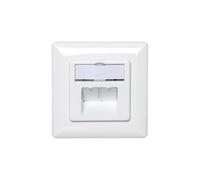 Surface Mounted Teleinformation Socket 2x RJ45 STP DN-9002-N