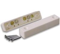 Surface Mounted Wired Intruder Alarm Door Contact - White