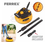 Surface Patio Wall Cleaner Attachment for Standard Jet Washers With Adaptor NEW