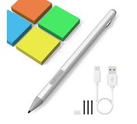 Surface Pen Stylus for Surface Pro 12/11/10/X/9/8/7/7+/6/5/4/3, Surface Go 4/3/2/1, Surface Laptop/Studio/Book 4/3/2/1 Stylus Pen with Palm Rejection, 4096 Pressure, Magnetic, 4Nibs,Rehargeable