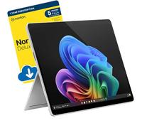 Surface Pro 11 Copilot + AI 13-inch 120 Hz Touchscreen (Intel Core Ultra 7 266V, 16 GB LPDDR5x-SDRAM, 256 GB SSD, Wi-Fi 7, Windows 11 Pro) includes Free Norton 360 Deluxe Antivirus Software