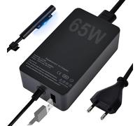 Surface Pro Charger, 65w 15v 4a Microsoft Surface Charger For Surface Laptop 4/3/2/1, Surface Book1/2, Surface Pro 3/4/5/6/7/8/9/x, Surface Go With Us