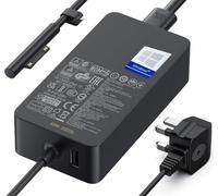 Surface Pro Charger,65W 15V 4A Microsoft Surface Charger for Surface Pro 3/4/5/6/7/7+/8/9/10/11/12, Surface Laptop 1/2/3/4/5/6/7, Surface Book 1/2, Surface Go 1/2/3/4, Surface Laptop Go 1/2/3/4