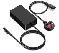 Surface Pro Charger, 65w Microsoft Surface Charger for Surface Pro 3/4/5/6/7/8/9/10/X/11/12, Microsoft Surface Book/Laptop/Tablet - 15V 4A DC Power Supply with 5V 1A USB Port