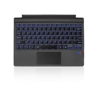 Surface Pro Keyboard, 7-Color Backlight, Wireless Magnetic Type Cover | Compatible with Microsoft Surface Pro 7+/7/6/5/4/3, Ultra-Slim Design for Work, Travel and Study