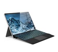 Surface Pro Keyboard for Microsoft Surface Pro 7/6/5/4/3 7 Plus 12.3 inch, 7 Color Backlit Wireless Type Cover, Bluetooth Ultra-Slim Portable Ergonomic Keyboard with Trackpad, Rechargeable Battery
