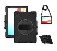 Surface Pro X Case with Pen Holder | SIBEITU Microsoft Surface Pro X Case 13 Inch Tablet | Hard Durable Rugged Protective Cover w/Handle Shoulder Strap for Surface Pro X 2019 | Black
