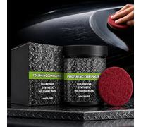 Surface Restoration Polish with Pad,Multi-Surface Restoration Polish Compound,2026 New Furniture Surface Polishing & Scratch Remover Compound for Leather Wood Marble Countertop Refrigerators