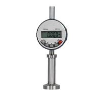 Surface Roughness Gauges, Digital Portable Surface Meter Roughness Tester, Shot Blasting Anchor Pattern, Paint Depth Sand Gauge 0918(Silver)