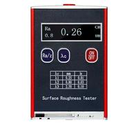 Surface Roughness Tester - High Accuracy Portable Profilometer and Digital Concrete Rebound Tester, Measuring Range Ra/Rq 0.05~15.0μm Rz/Rt 0.1~50.0μm